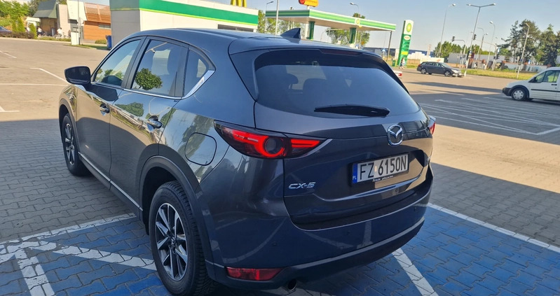 Mazda CX-5 cena 92900 przebieg: 106000, rok produkcji 2019 z Bydgoszcz małe 326